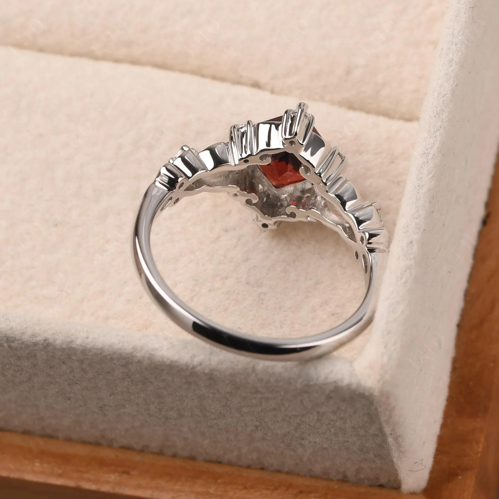 Garnet Sparkle Ring - Image 31
