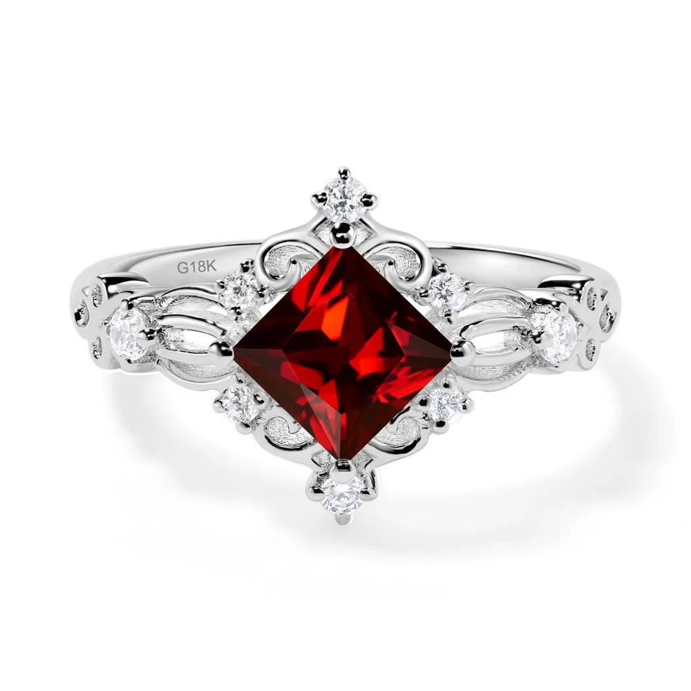 Garnet Sparkle Ring - Image 4