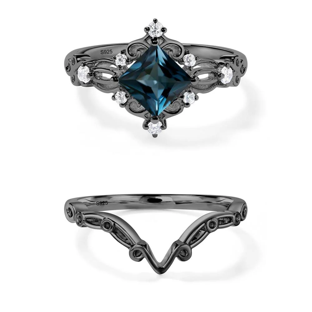 London Blue Topaz Sparkle Ring - Image 21