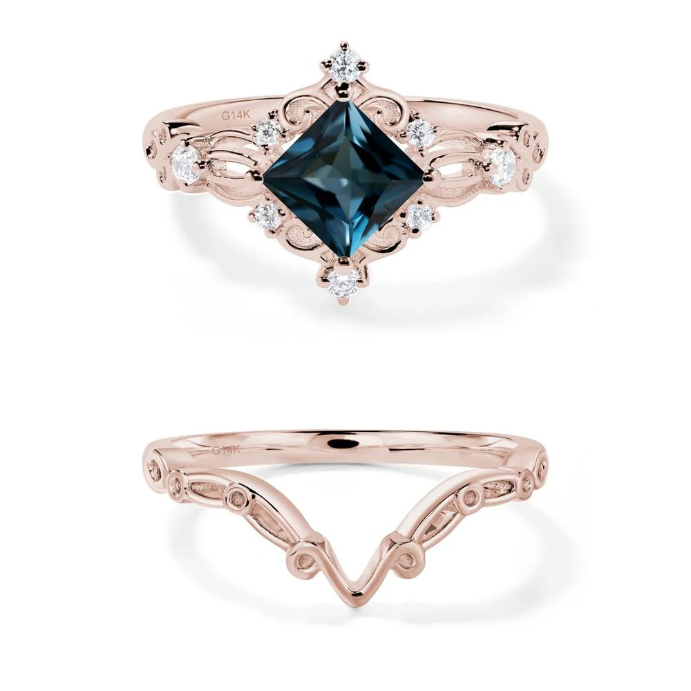London Blue Topaz Sparkle Ring - Image 25