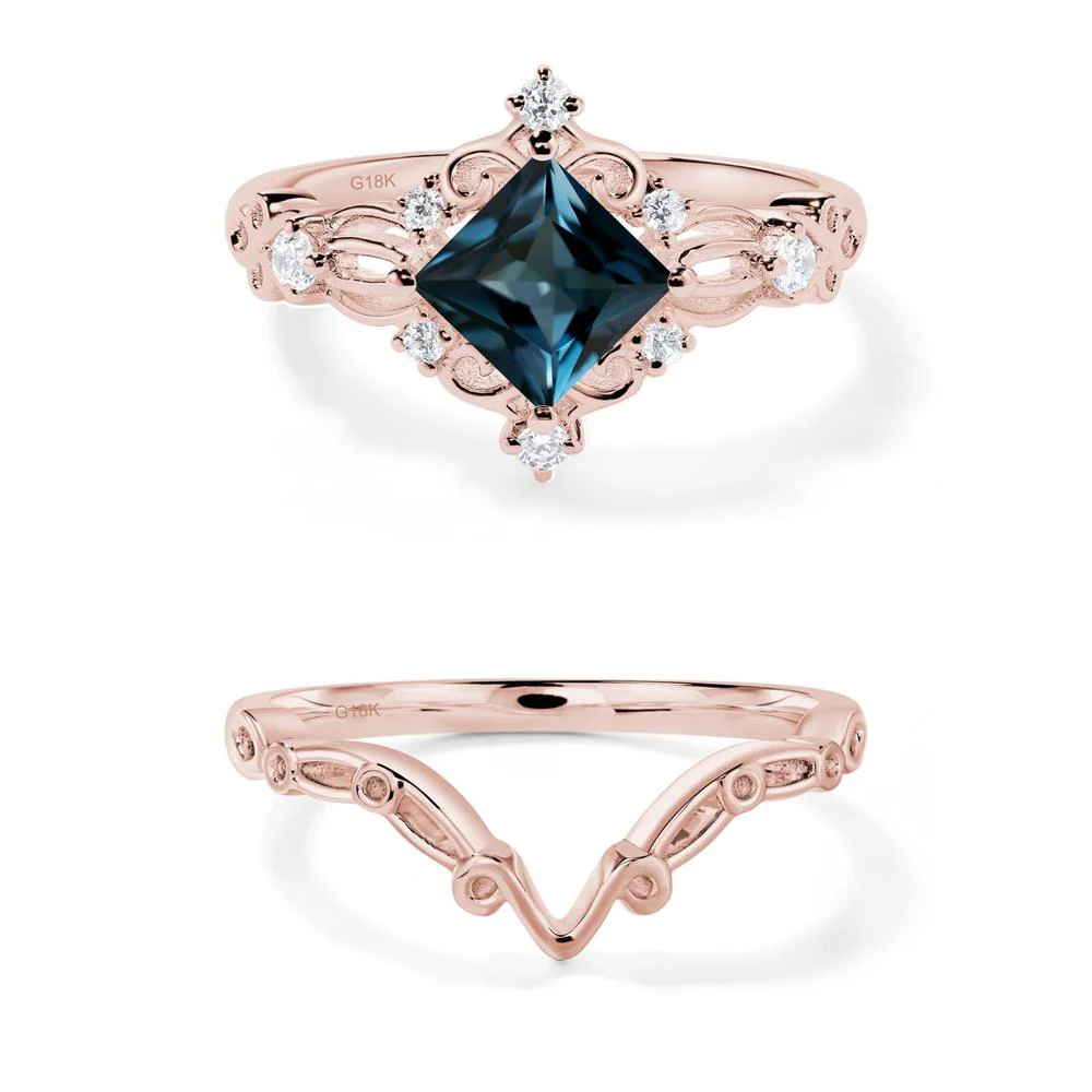 London Blue Topaz Sparkle Ring - Image 27