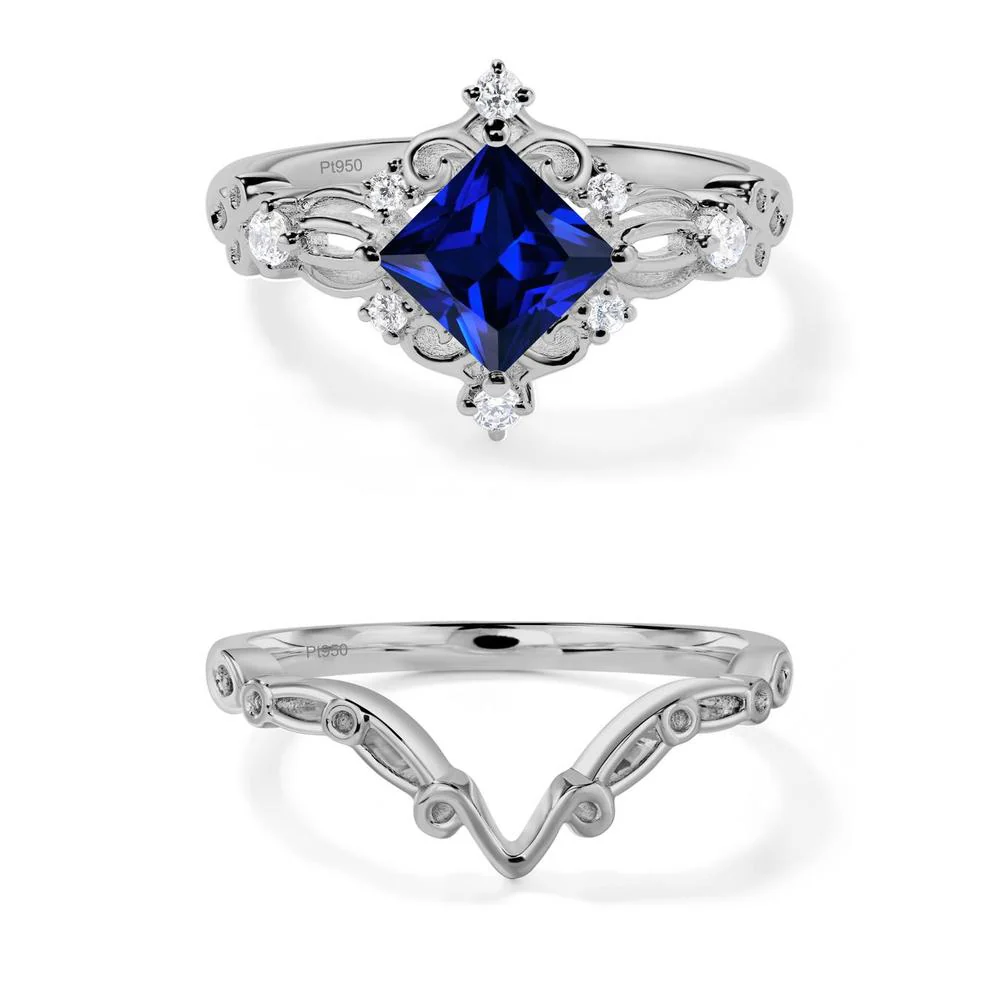 Sapphire Art Deco Ring - Image 27