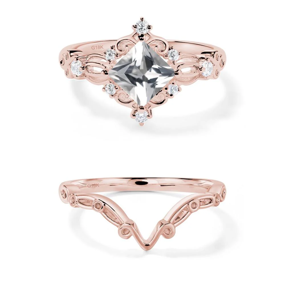 White Topaz Sparkle Ring - Image 21