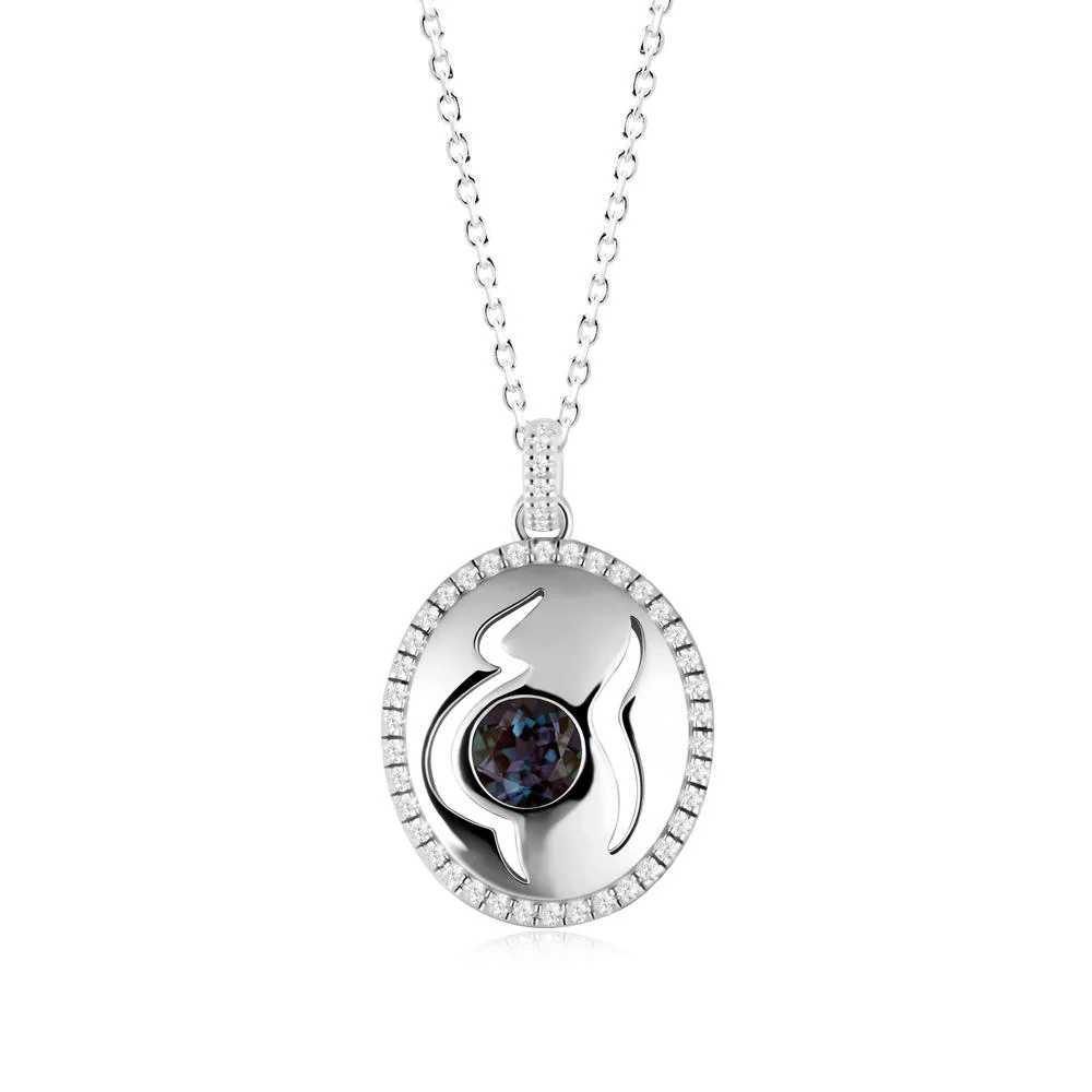 Alexandrite Necklace for Pregnant Women - Image 3