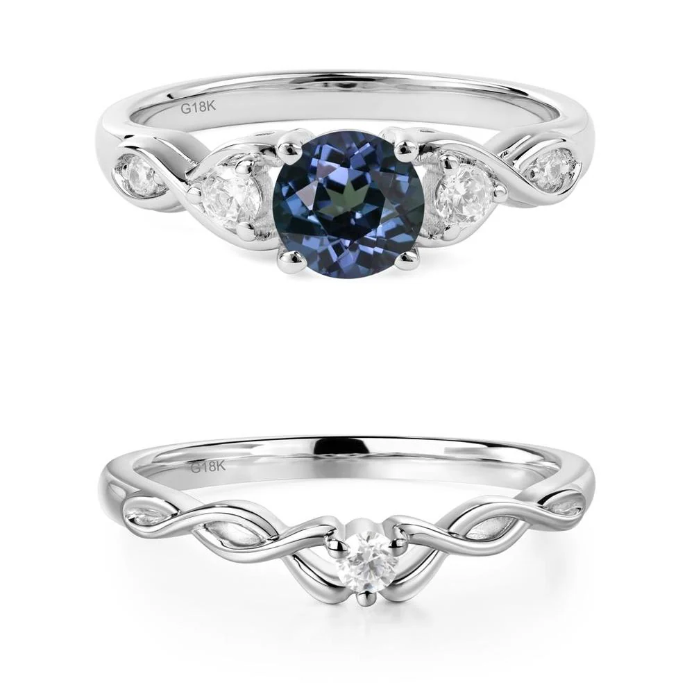 Alexandrite Twisted Ring - Image 21