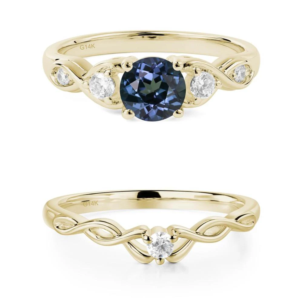 Alexandrite Twisted Ring - Image 23