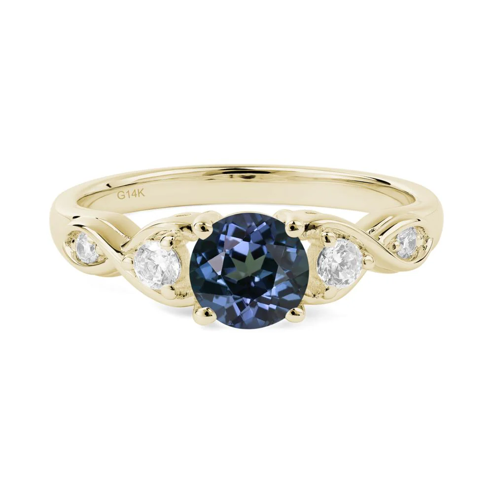 Alexandrite Twisted Ring - Image 7
