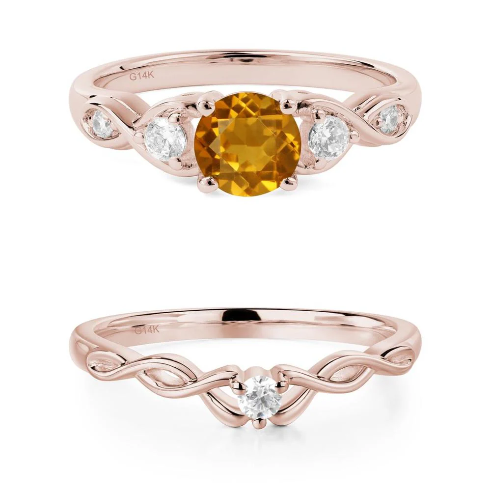 Citrine Twisted Ring - Image 21
