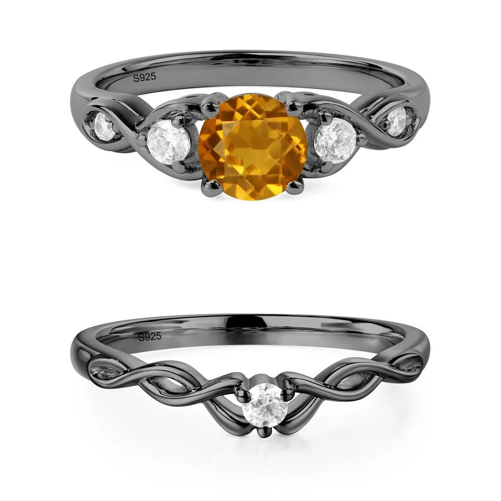 Citrine Twisted Ring - Image 23