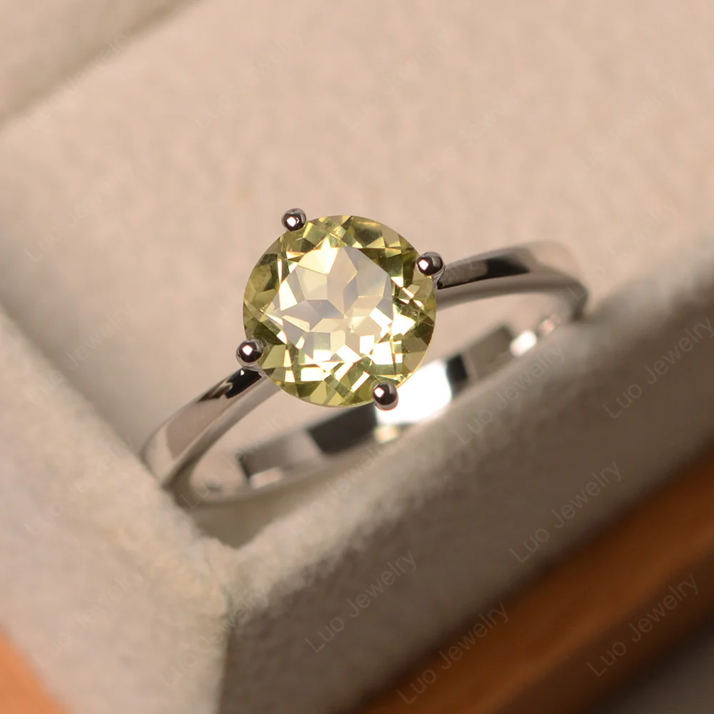 Lemon Quartz North South East West Ring - Image 2