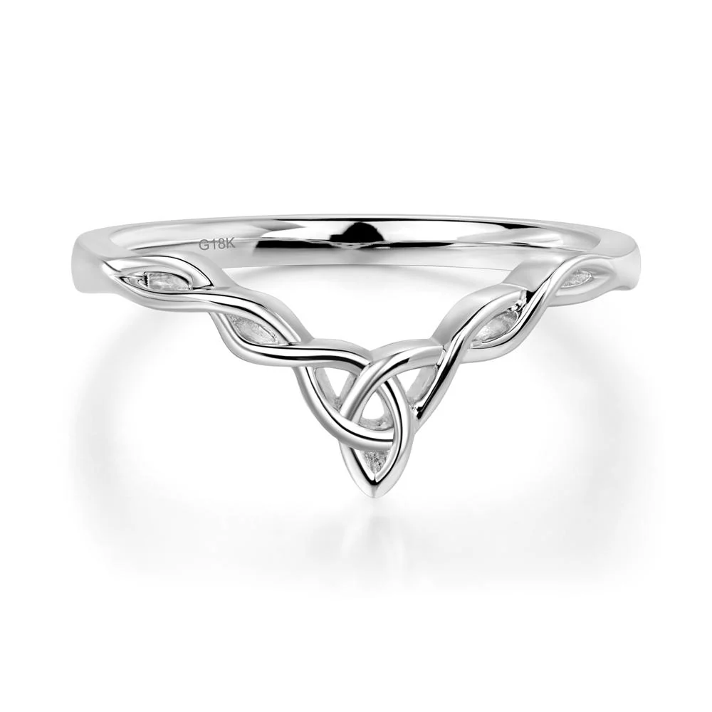 Round Cut Smoky Quartz Celtic Ring - Image 20