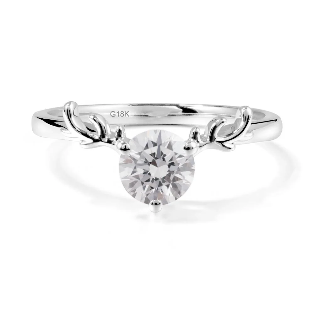 Solitaire Round Diamond Ring - Image 6