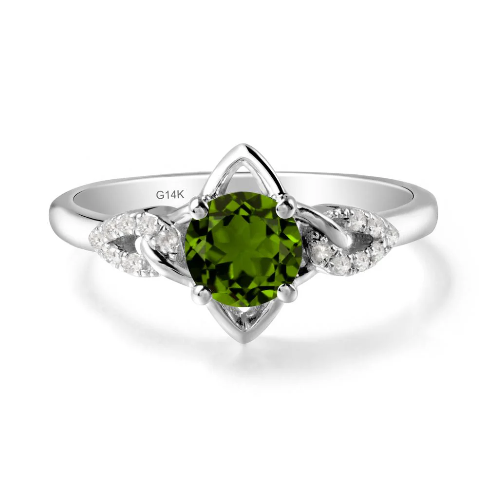 Four Pointed Star Diopside Ring - Image 3
