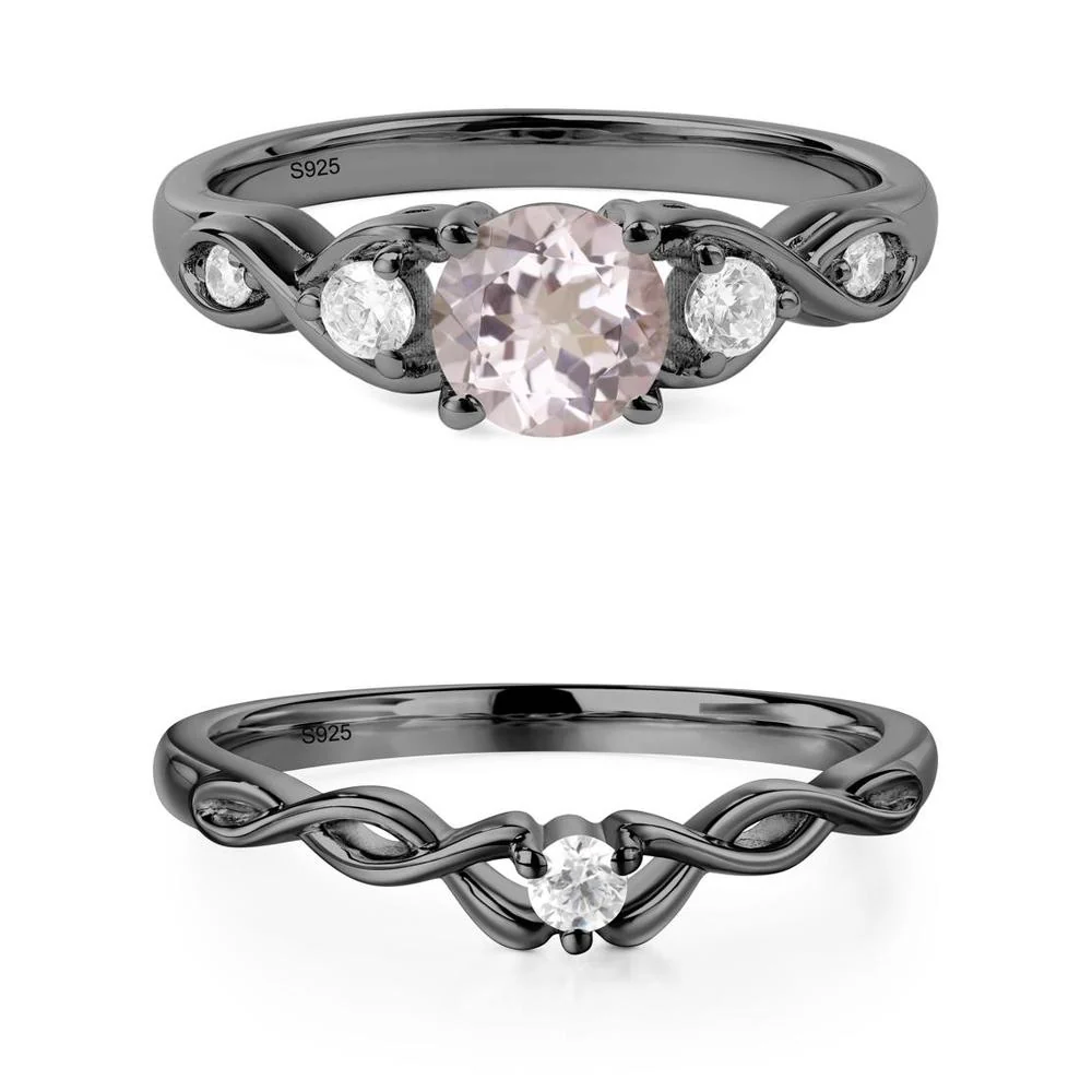 Morganite Twisted Ring - Image 21