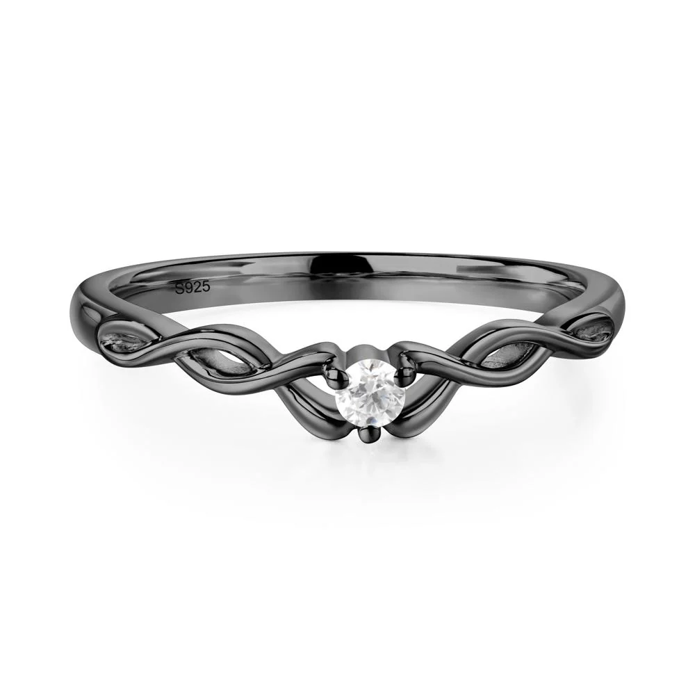 Morganite Twisted Ring - Image 22