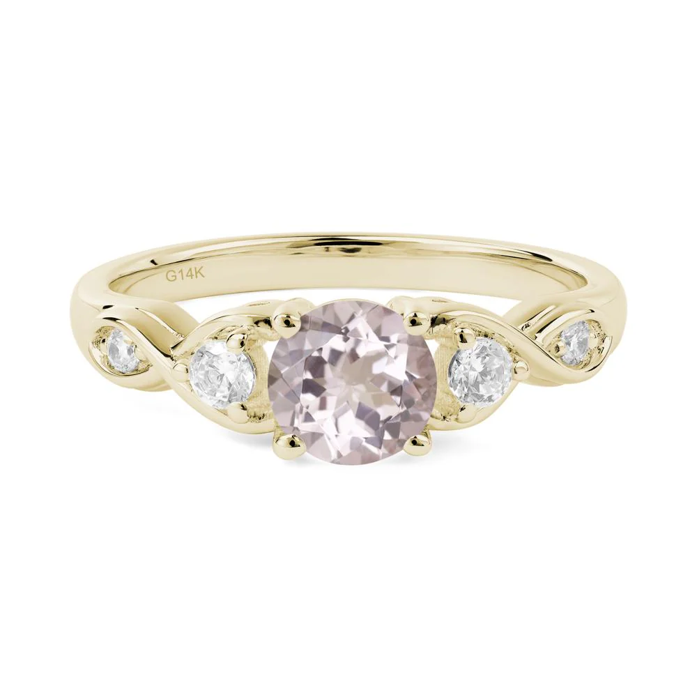 Morganite Twisted Ring - Image 9