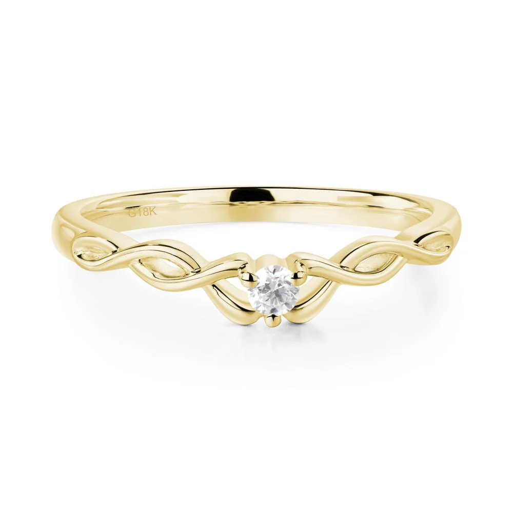 Mystic Topaz Twisted Ring - Image 12