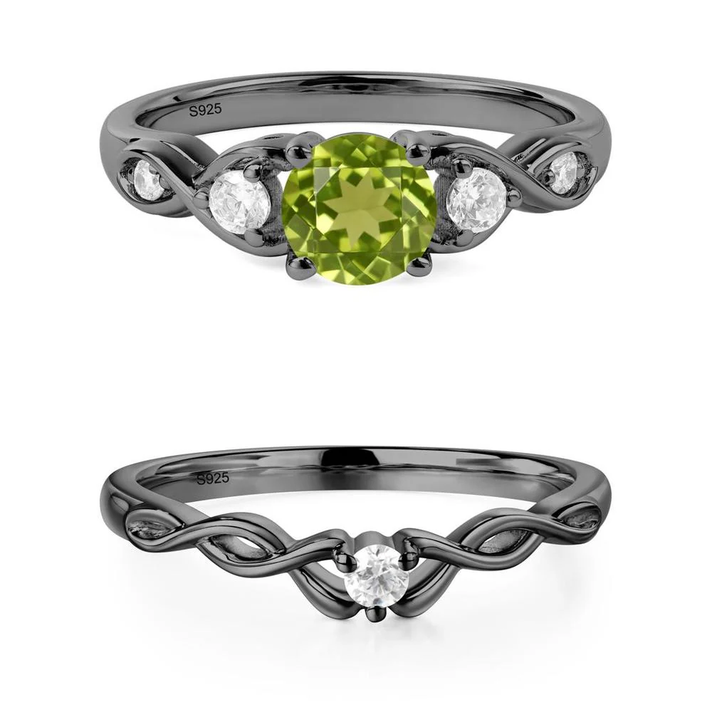 Peridot Twisted Ring - Image 17