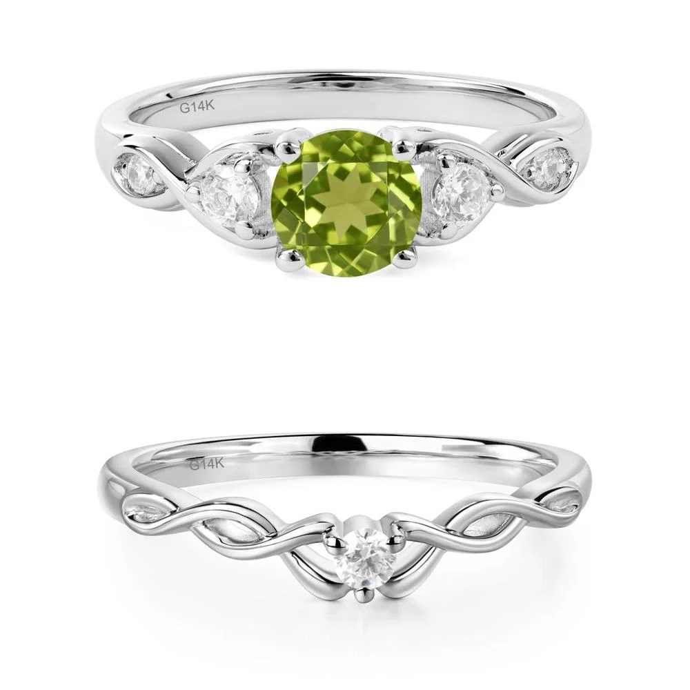Peridot Twisted Ring - Image 25