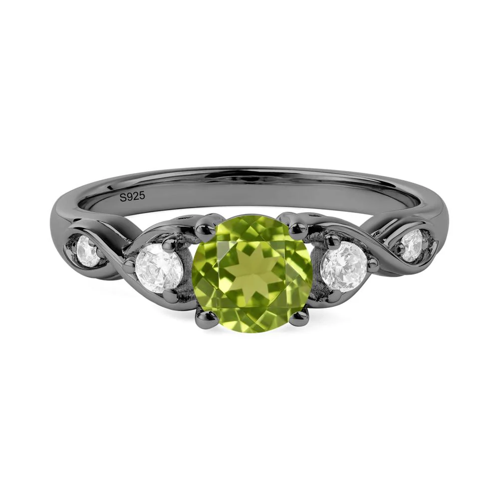 Peridot Twisted Ring - Image 4