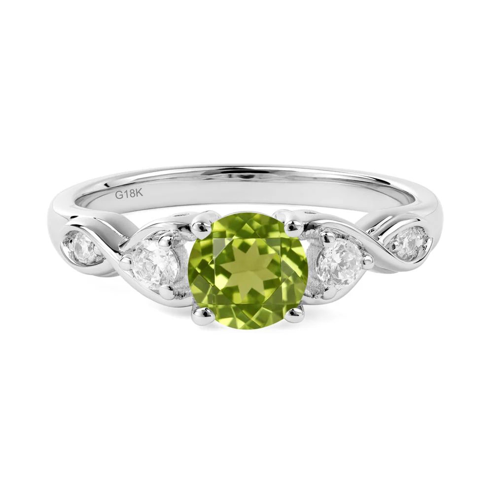 Peridot Twisted Ring - Image 9