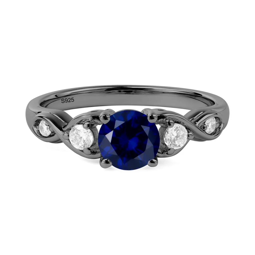 Sapphire Twisted Ring - Image 5