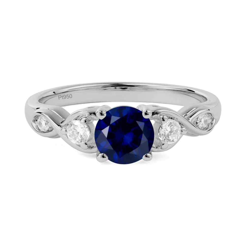 Sapphire Twisted Ring - Image 9
