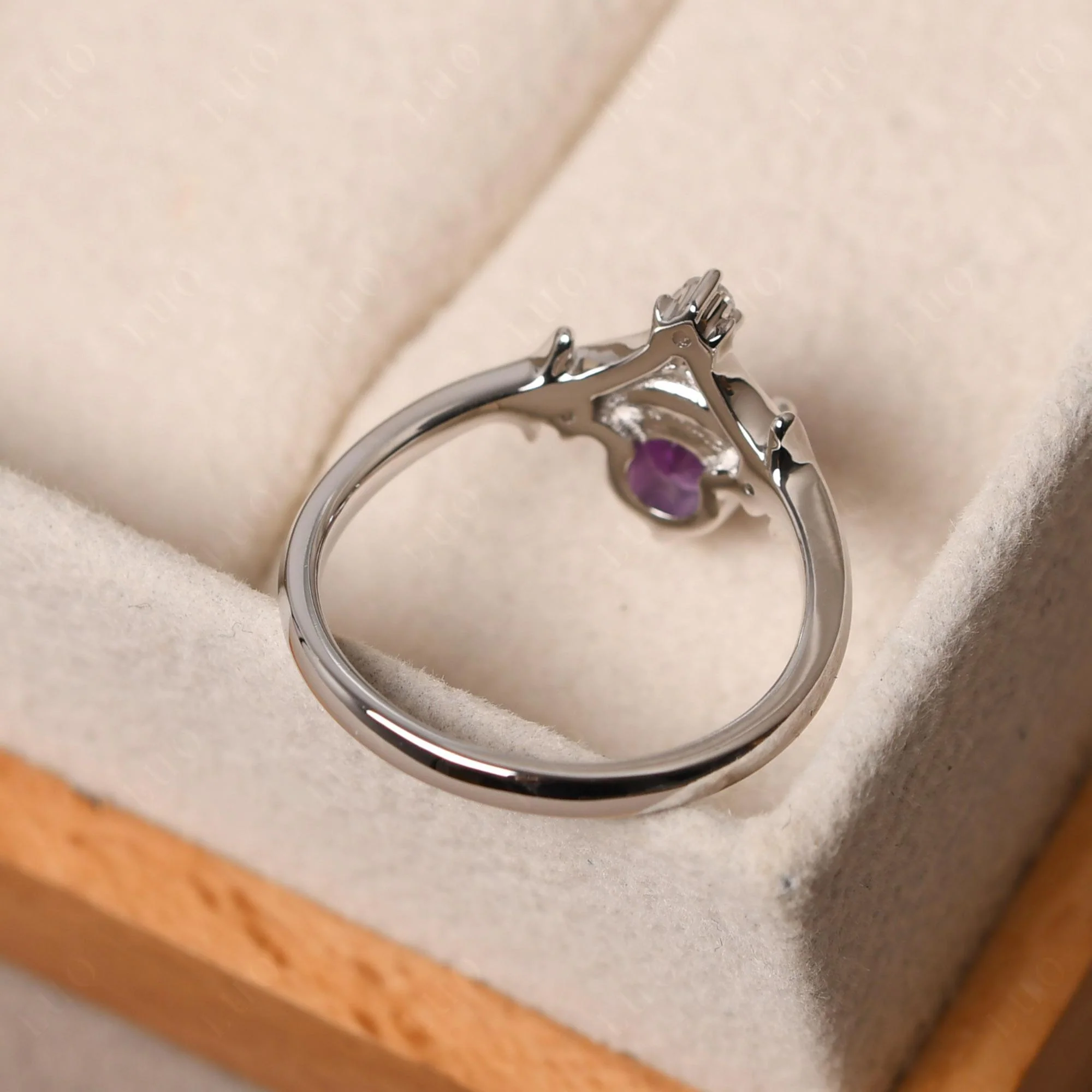 Amethyst Ring with Moon and Star - Image 31