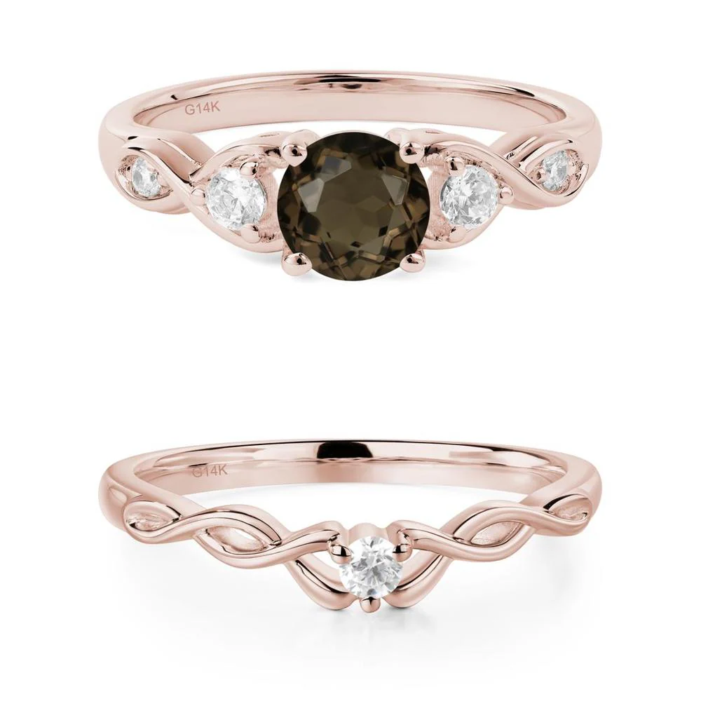 Smoky Quartz Twisted Ring - Image 15