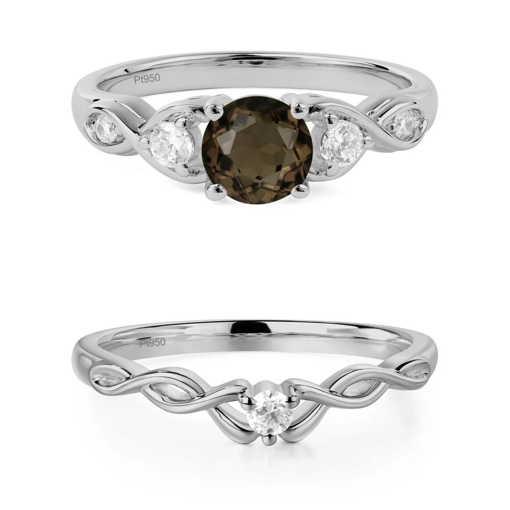 Smoky Quartz Twisted Ring - Image 25