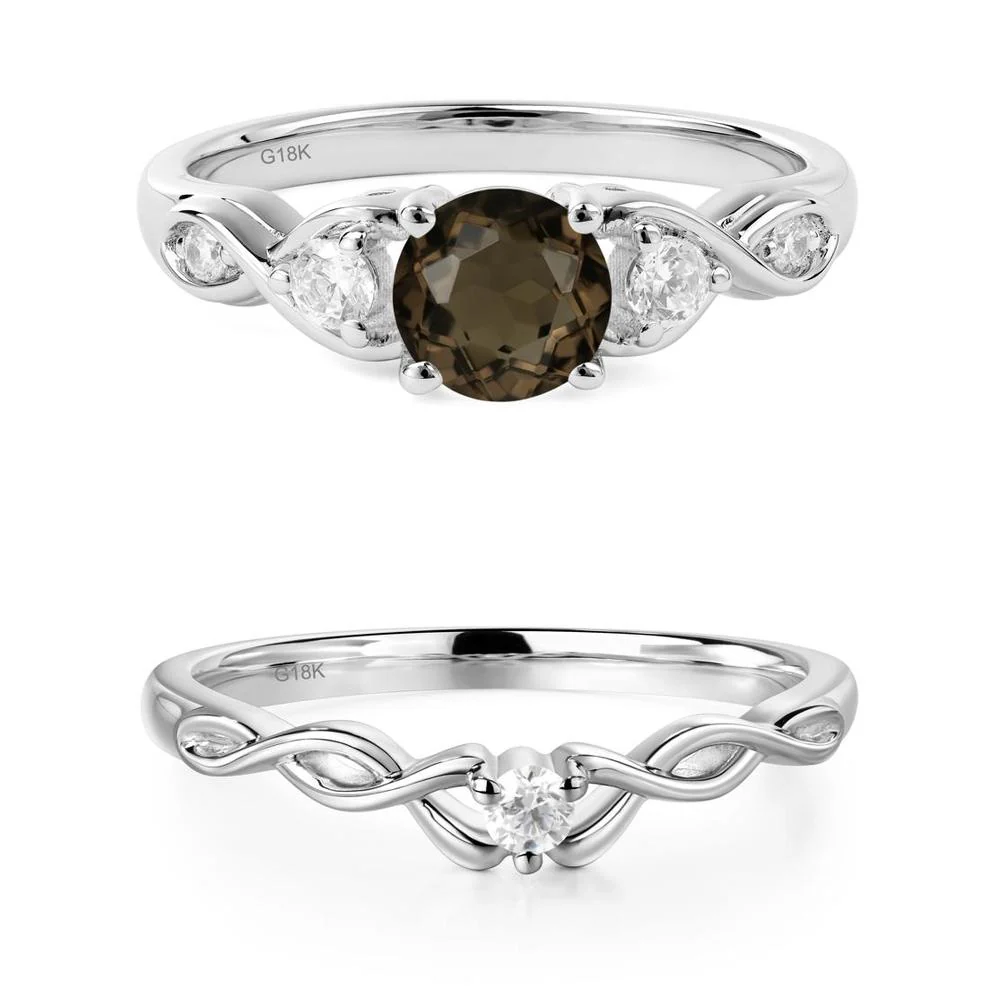 Smoky Quartz Twisted Ring - Image 27