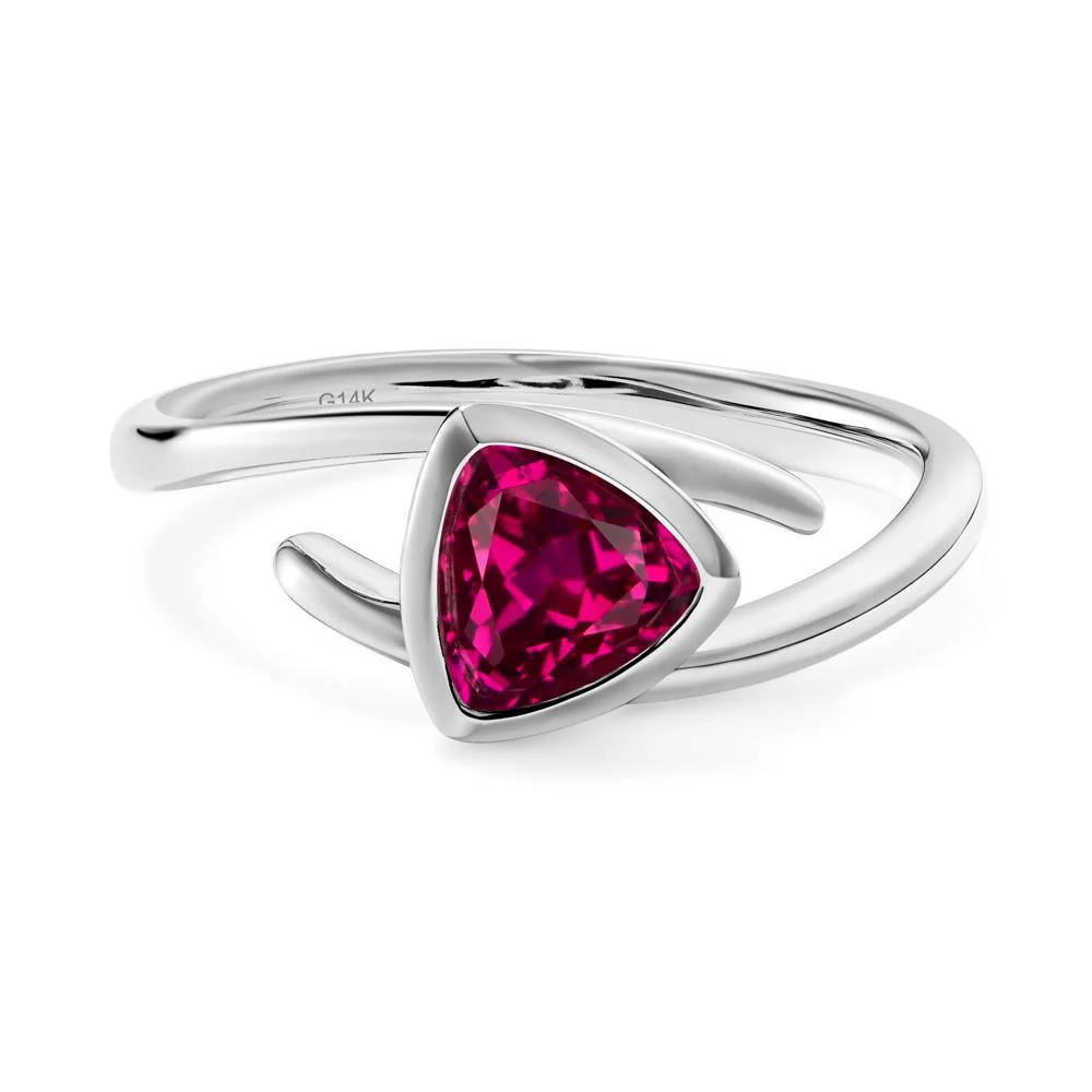 Bezel Set Ruby Ring