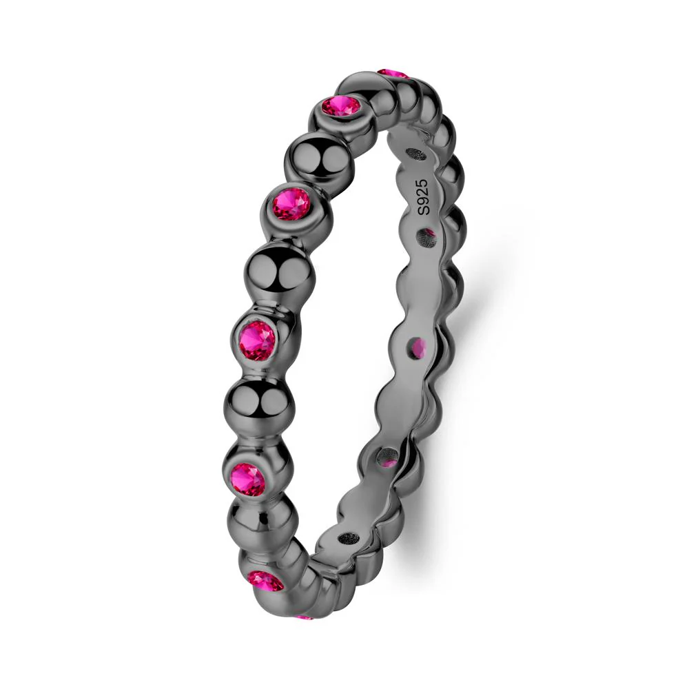 Ruby Bubble Ring - Image 2