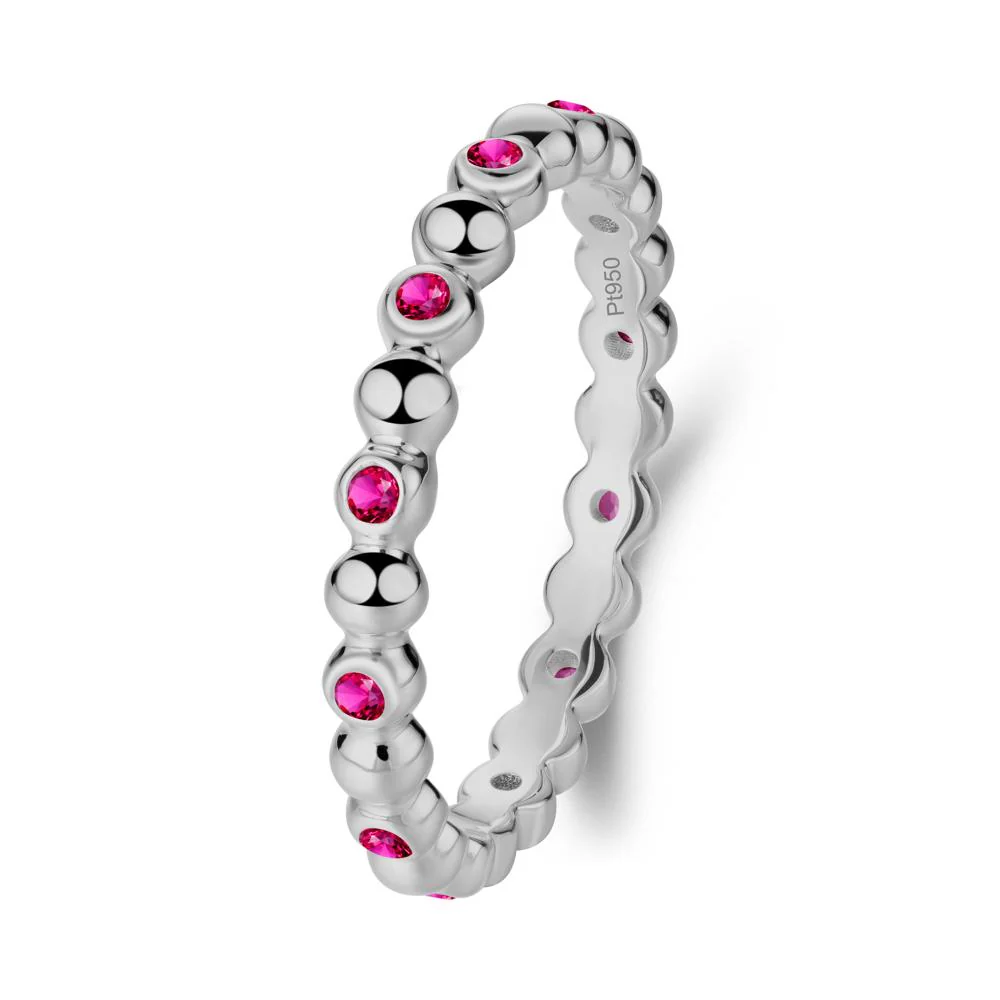 Ruby Bubble Ring - Image 6