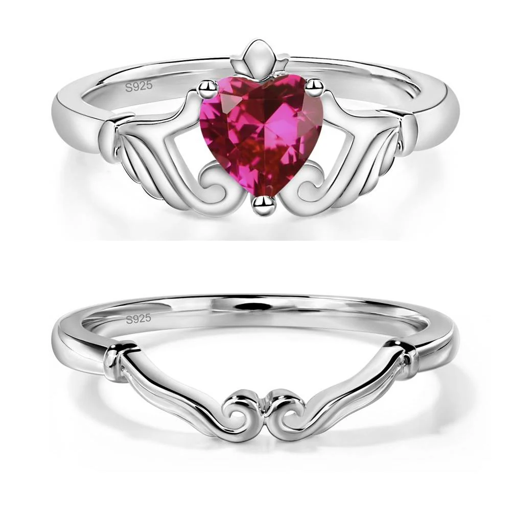 Ruby Claddagh Ring - Image 27