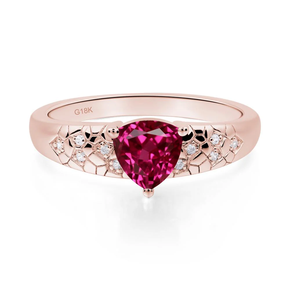 Ruby Cracked Ring - Image 6