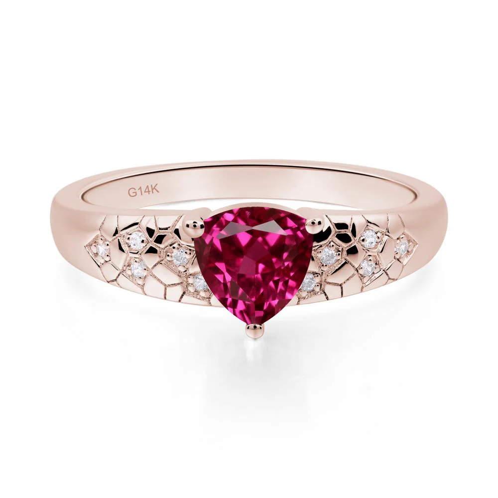 Ruby Cracked Ring - Image 7