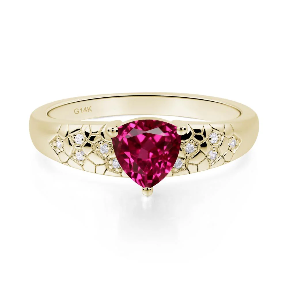 Ruby Cracked Ring - Image 9