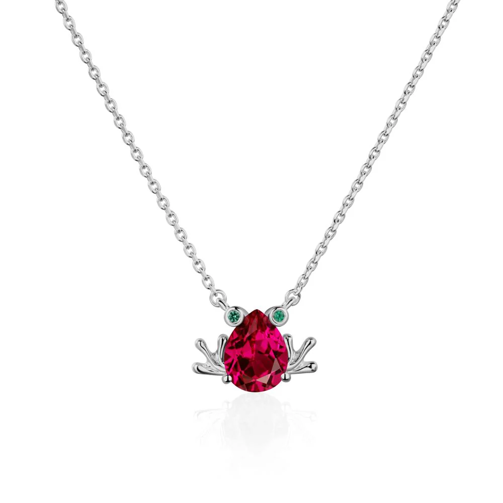 Ruby Frog Necklace - Image 6