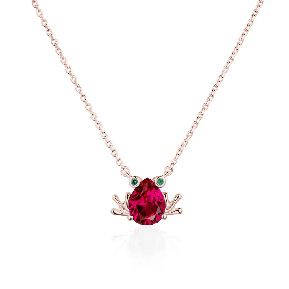 Ruby Frog Necklace - Image 9