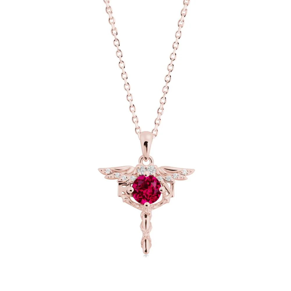 Ruby Necklace for Registered Nurse Graduation - Image 6