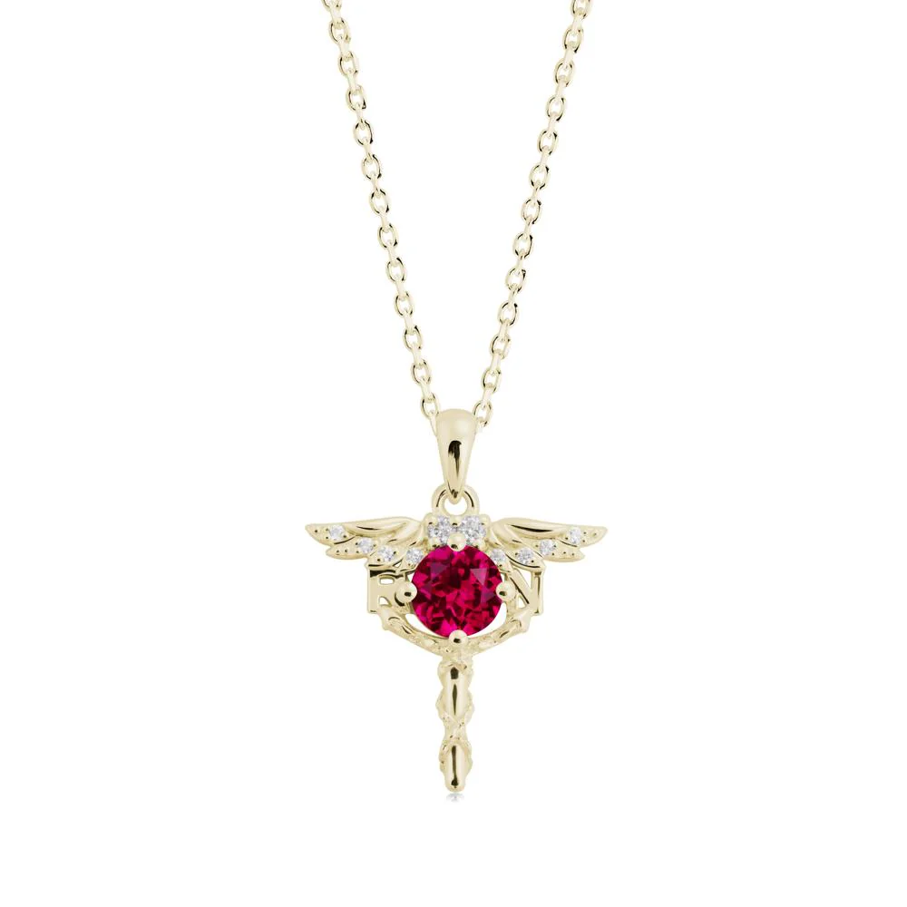 Ruby Necklace for Registered Nurse Graduation - Image 7