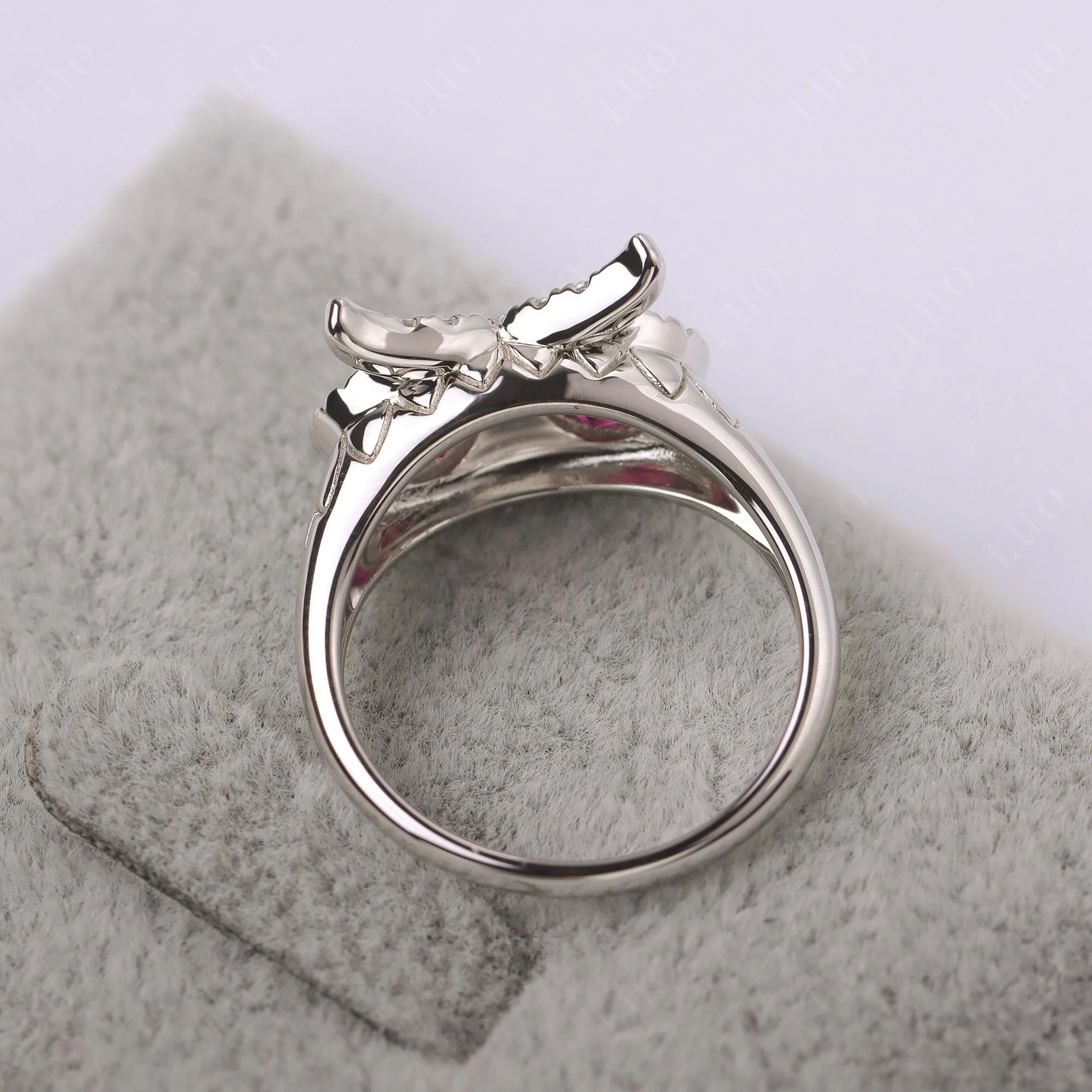 Ruby Owl Ring - Image 12