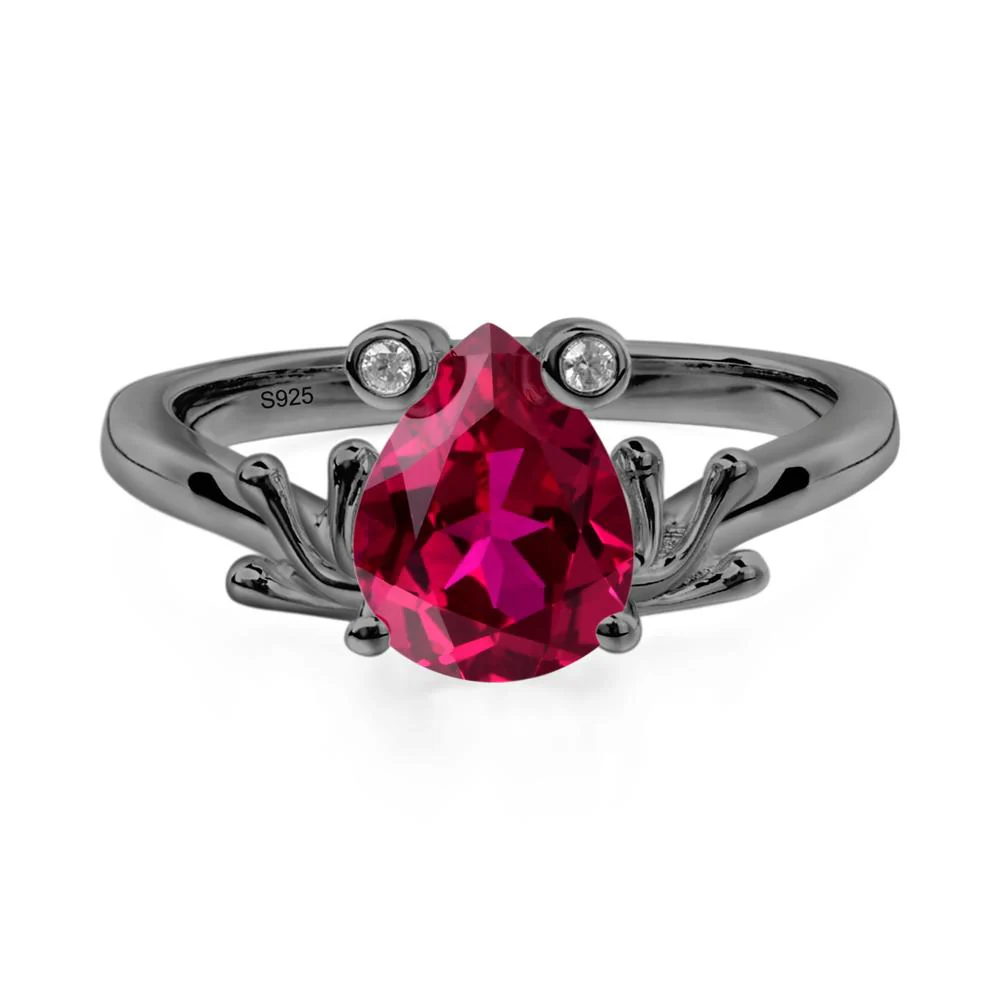 Ruby Frog Promise Ring - Image 4