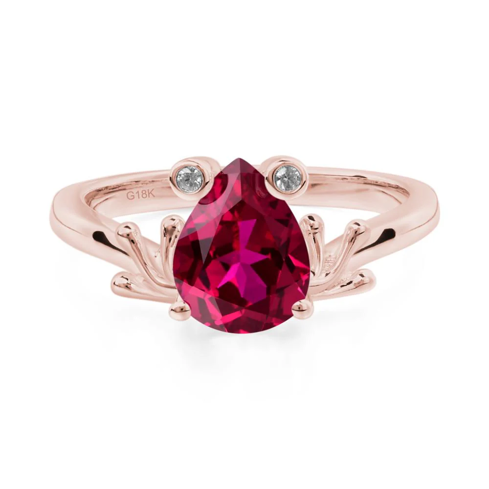 Ruby Frog Promise Ring - Image 7