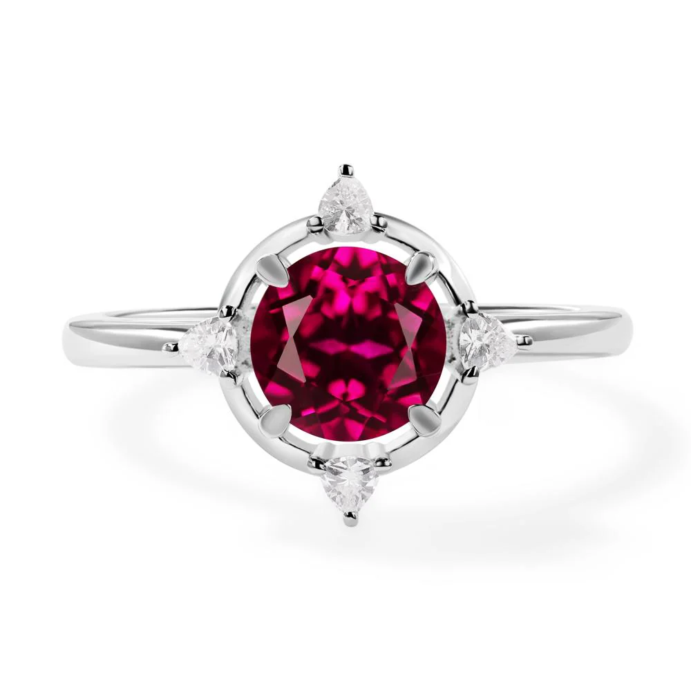 Ruby North Star Ring - Image 2