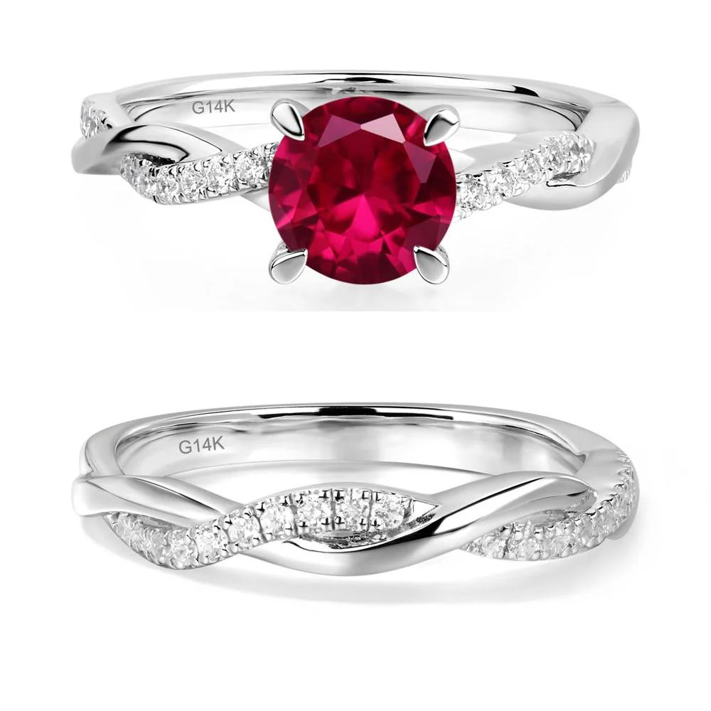 Ruby Twist Ring - Image 13