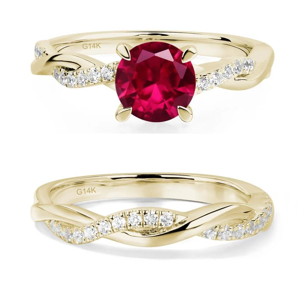 Ruby Twist Ring - Image 15