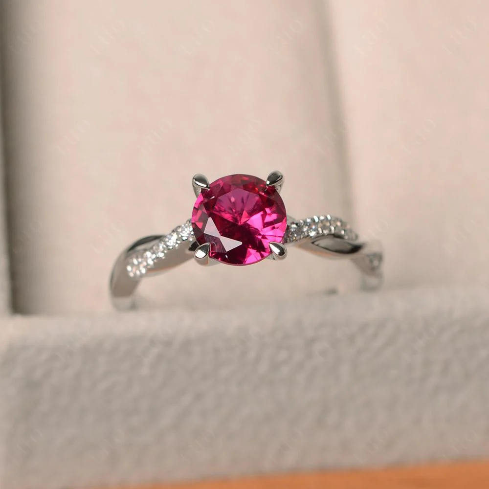 Ruby Twist Ring - Image 29