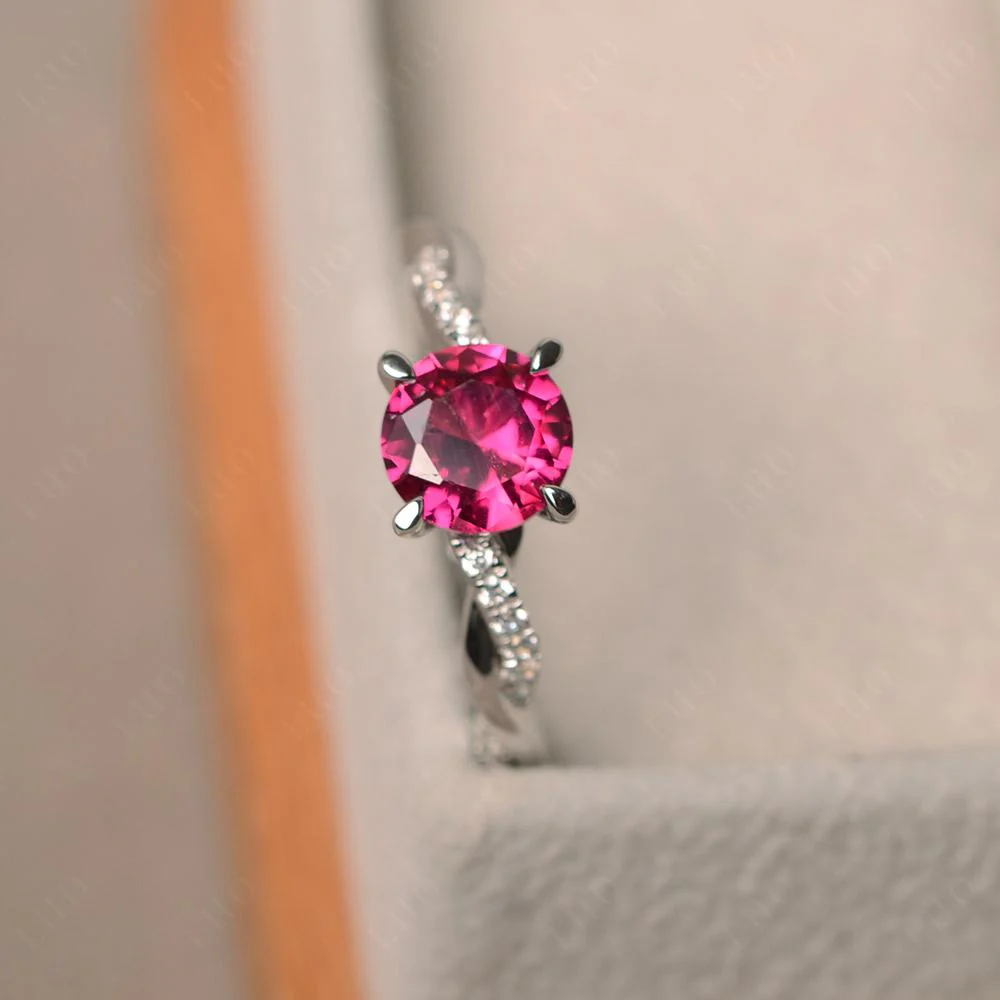 Ruby Twist Ring - Image 30